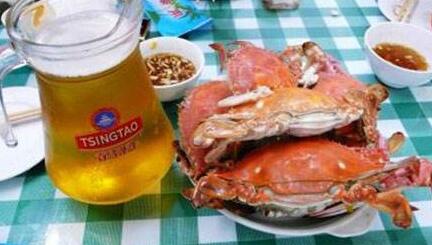 吃海鮮可以喝啤酒的嘛？